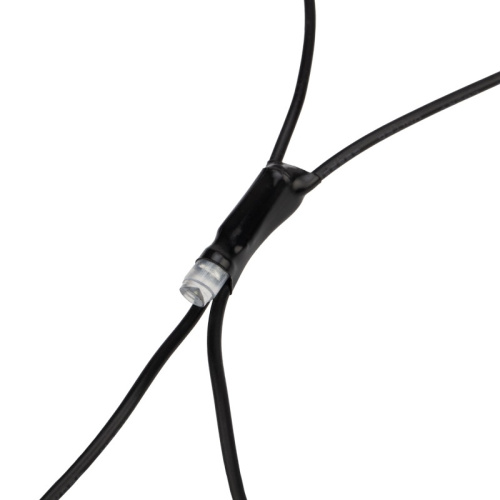 картинка Гирлянда Сеть 2х2х1.5м,  свечение с динамикой,  черный ПВХ,  136 LED,  230 В,  цвет: Тёплый белый от магазина Сантехстрой