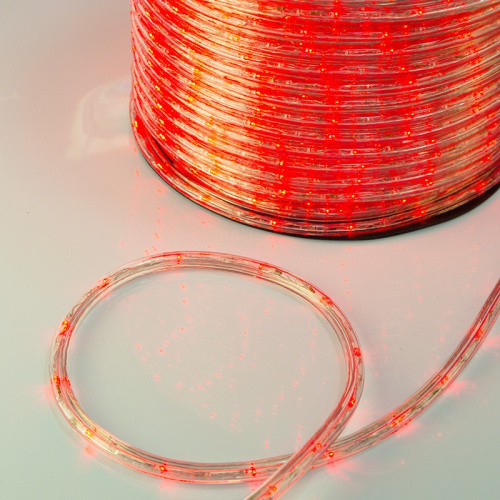 картинка Дюралайт LED,  постоянное свечение (2W) - красный,  36 LED/м,  бухта 100м Neon-Night от магазина Сантехстрой