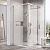 картинка Душевой уголок Ravak Blix Slim 90x90 BLSRV2-90 X1LM70C00Z1 профиль Хром стекло прозрачное от магазина Сантехстрой