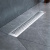 картинка W01SC-P11-050-01SB MasterFlow Трап для душа линейный универс затвор Cut Gradient 50см цвет сталь мат от магазина Сантехстрой