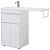 картинка Тумба под раковину Aquanet 237744 Белая от магазина Сантехстрой