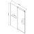 картинка Душевая дверь Vincea vds-1cs120clb от магазина Сантехстрой