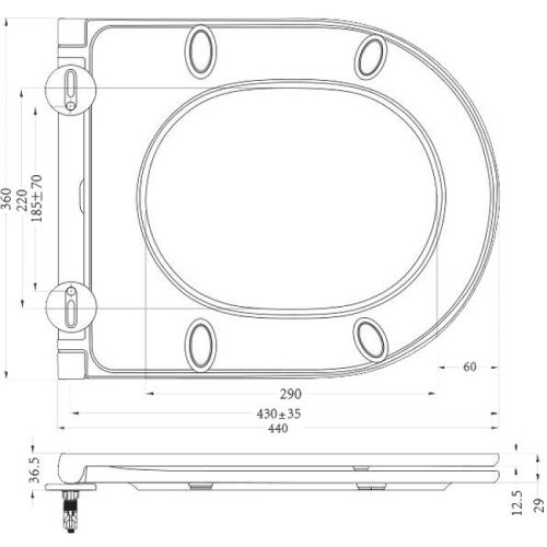 картинка Сиденье для унитаза BelBagno BB870SC Белое с микролифтом от магазина Сантехстрой