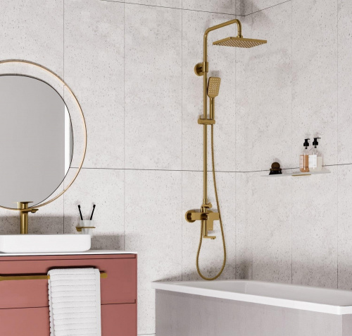 картинка Душевая система Wasserkraft Aisch BK15501BG от магазина Сантехстрой