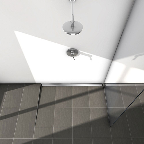 картинка TECE Панель ТЕСЕdrainlinе "steel II" для слива, из нержавеющей стали, полированная, прямая 1000 мм от магазина Сантехстрой