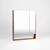 картинка Зеркальный Шкаф VIANT  "Мальта" 60 правый/левый без света   134х600х850 (VMAL60-ZSH) от магазина Сантехстрой
