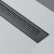 картинка W02SC-P11-070-01BM PrimeFlow Трап для душа линейный универс затвор Cut Gradient 70см цвет черн мат от магазина Сантехстрой