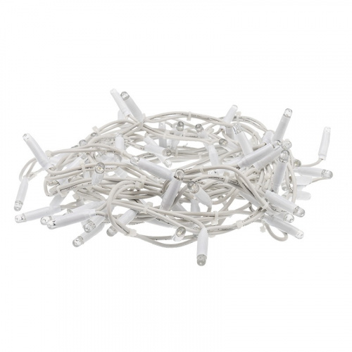 картинка Гирлянда светодиодная Занавес (Дождь),  2х1,5м,  360 LED СИНИЙ,  белый КАУЧУК,  IP67, постоянное свечение,  230В,  соединяется (шнур питания в комплекте) от магазина Сантехстрой