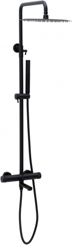 картинка Душевая стойка Allen Brau Priority 5.31A10-31 черный матовый от магазина Сантехстрой