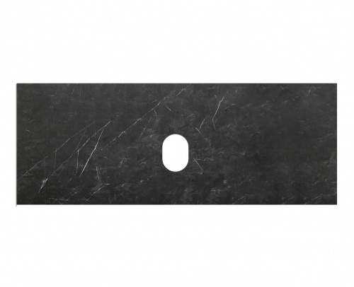 картинка Столешница из керамогранита BelBagno KEP-120-MNO-W0 Marmo Nero Opaco от магазина Сантехстрой