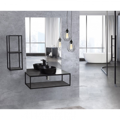 картинка Вставка Cezares cadro-67-mens-no Черная от магазина Сантехстрой