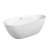 картинка FB18 Ванна акриловая отдельностоящая 1700*800*600мм бел. слив-перелив в комплекте, хром от магазина Сантехстрой