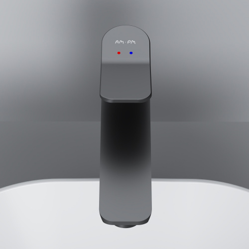 картинка F85A92022 X-Joy, смеситель д/умывальника высокий, черный, шт. от магазина Сантехстрой