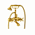изображение смеситель cezares nostalgia-vd-03/24-m для ванны с ручным душем, золото, ручки золото