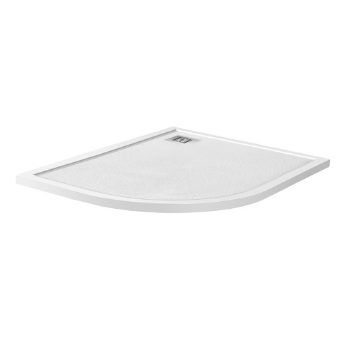 картинка Душевой поддон из искусственного мрамора в комплекте с сифоном BelBagno UNO TRAY-MR-UNO-RH-120/90-550-35-W-R-CR от магазина Сантехстрой
