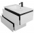 картинка Тумба Cezares Slider 80 SLIDER-800-1C-PI-BO Bianco Opaco от магазина Сантехстрой