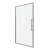 картинка Дверь в нишу 100.K33.02.120.10.00 Cosmo (120*195) хром, стекло прозрачное, 1 место от магазина Сантехстрой