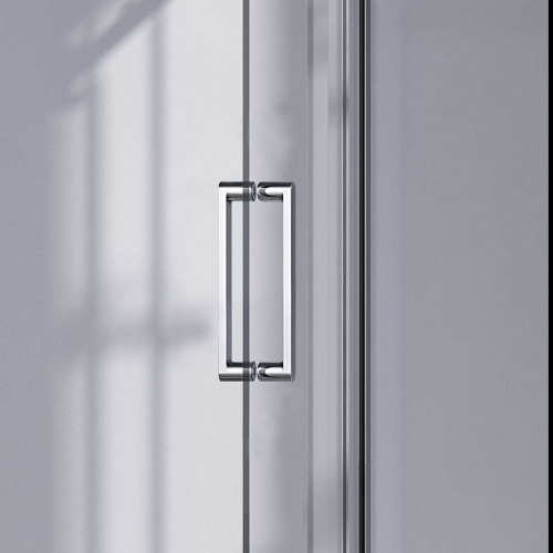 картинка Душевая дверь Como-N VDS-4CN120CL, 1200, хром, стекло прозрачное от магазина Сантехстрой