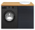 картинка Тумба под раковину Misty Grafit-60 58,5х85, см, с 3 ящиками, напольная, графит от магазина Сантехстрой