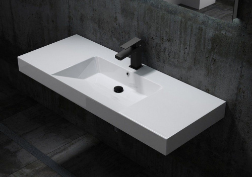 картинка Смеситель для раковины Paffoni el071no Черный от магазина Сантехстрой