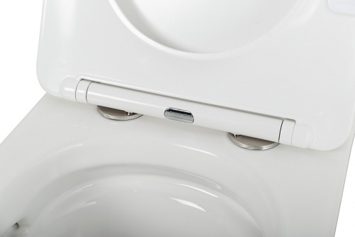картинка Комплект унитаза Cezares Stylus-Tor CZR-6601-TH-TOR/CZR-2316-SC с инсталляцией BelBagno BB026/BB081CR с сиденьем Микролифт и клавишей смыва Хром глянцевый от магазина Сантехстрой
