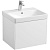 картинка Тумба под раковину Aquaton Асти 55 подвесная, белый (1A263101AX2B0) от магазина Сантехстрой