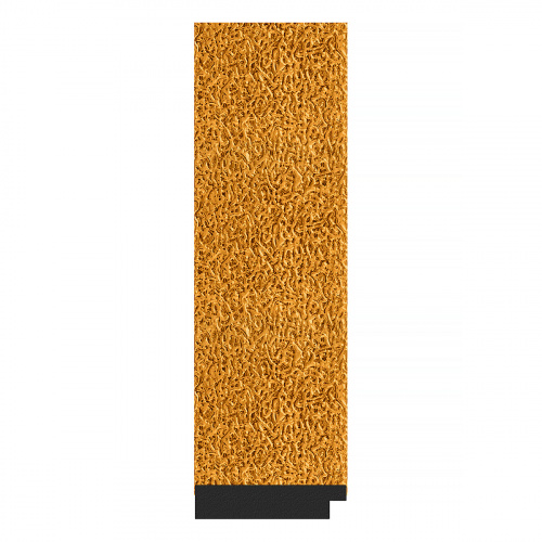 картинка Зеркало в багетной раме - чеканка золотая 90 mm EVOFORM BY 7350 от магазина Сантехстрой