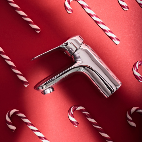 картинка F85C02100 Sunny, смеситель для умывальника, хром, шт от магазина Сантехстрой