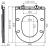картинка C507853WH Inspire сиденье для подвесного унитаза,микролифт от магазина Сантехстрой
