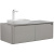 картинка Комплект мебели для ванной Black&White Universe U915.1200 L 120 L 9151200L подвесной Glossy light grey от магазина Сантехстрой