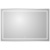 картинка Зеркало BelBagno Kraft 120 SPC-KRAFT-1200-800-LED-TCH-WARM с подсветкой Сатин с сенсорным выключателем и подогревом от магазина Сантехстрой