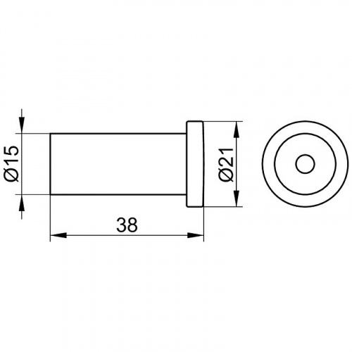 картинка Крючок Keuco Plan 14916 370000 Черный матовый от магазина Сантехстрой