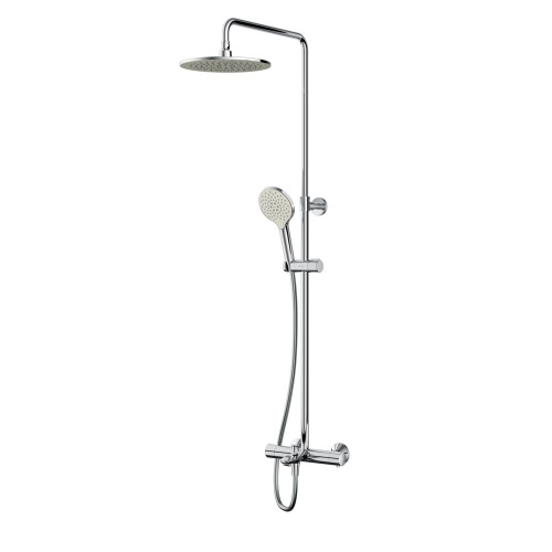 картинка F0780564 Like душ.система, набор: смеситель д/ванны/душа с термостатом, верх.душ.d 250 мм, ручной ду от магазина Сантехстрой