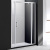 картинка Душевая дверь Cezares Molveno BA-12 160 MOLVENO-BA-12-100+60-C-Cr-IV профиль Хром стекло прозрачное от магазина Сантехстрой