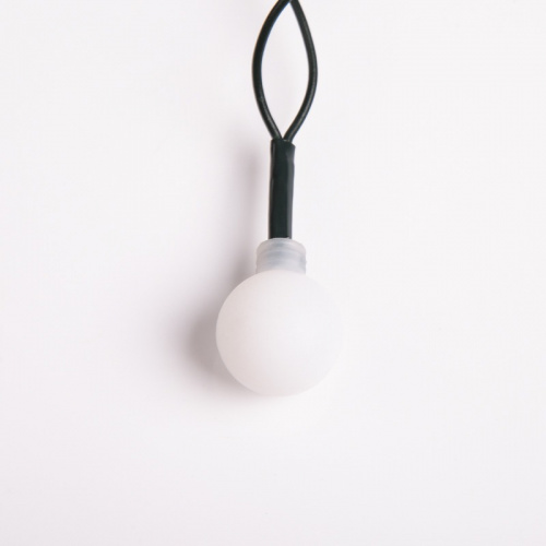 картинка Гирлянда Шарики Ø18мм,  5м,  темно-зеленый ПВХ,  30 диодов,  цвет RGB от магазина Сантехстрой