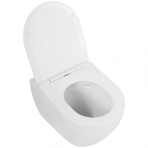 картинка Комплект унитаза Cezares Stylus-Tor CZR-6601-TH-TOR/CZR-2316-SC с инсталляцией BelBagno BB026/BB081CR с сиденьем Микролифт и клавишей смыва Хром глянцевый от магазина Сантехстрой