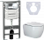 картинка Комплект Ceramica Nova cn3001_1002ch_1000 Белый от магазина Сантехстрой