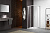картинка AQ NAA 1142-90 Душевой уголок квадратный, двери раздвижные 900x900x2000 профиль хром, стекло прозрачное от магазина Сантехстрой