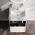 картинка Тумба под раковину M8FFUX0601WG Func, База с нишей, 1 ящик (pull-out), 60 см, цвет белый глянец от магазина Сантехстрой