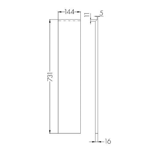 картинка Фасад для тумбы Aquaton Лондри 20 Дуб Рустикальный (1A275001LHDR0) от магазина Сантехстрой