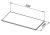 картинка Полка для стеллажа Allen Brau Liberty 60 1.33010.M мрамор от магазина Сантехстрой