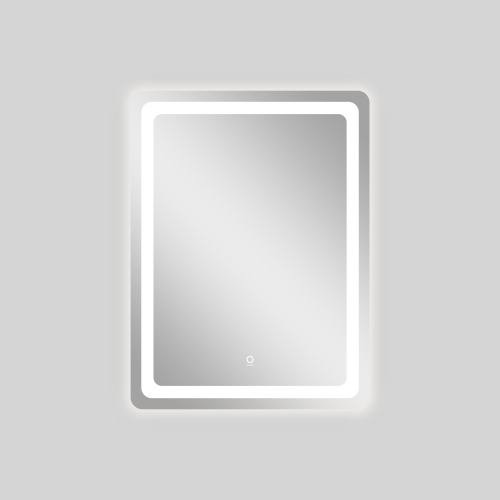 картинка Зеркало AZARIO 600х800 подсветка, сенсорный выключатель с функцией диммера, подогрев (AZ-Z-043WHCS) от магазина Сантехстрой