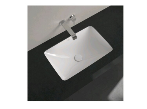 картинка Раковина, Villeroy&Boch, Loop&Friends, шгв 540*340*185, отверстия для смесителя-отсутствуют, цвет-альпийский белый (белый Alpin) от магазина Сантехстрой