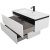 картинка Тумба Cezares Slider 100 SLIDER-1000-1C-PI-BO Bianco Opaco от магазина Сантехстрой