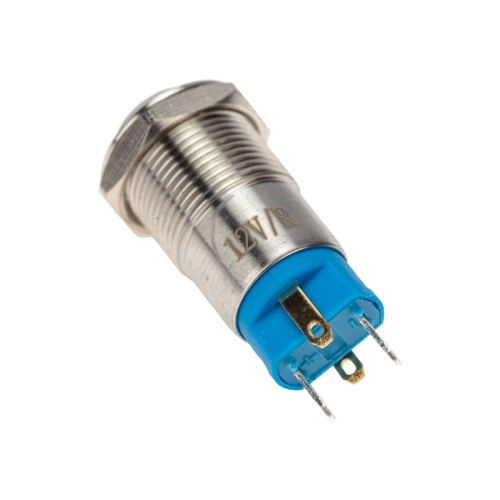 картинка Кнопка антивандальная Ø12 12В(LED) Б/Фикс (4с) OFF-(ON) красная (A-12-C2) REXANT от магазина Сантехстрой