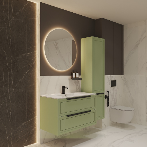 картинка Тумба под раковину/столешницу Севилья 80, Фисташковый от магазина Сантехстрой