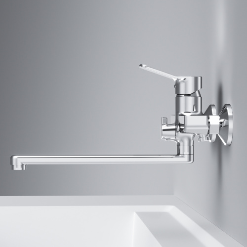 фото f85a90000 x-joy, смеситель д/ванны/душа, излив 300 мм, хром, шт