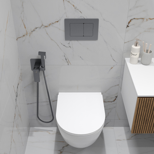 картинка Унитаз подвесной с сиденьем микролифт Oliveeka Tornado (белый) от магазина Сантехстрой