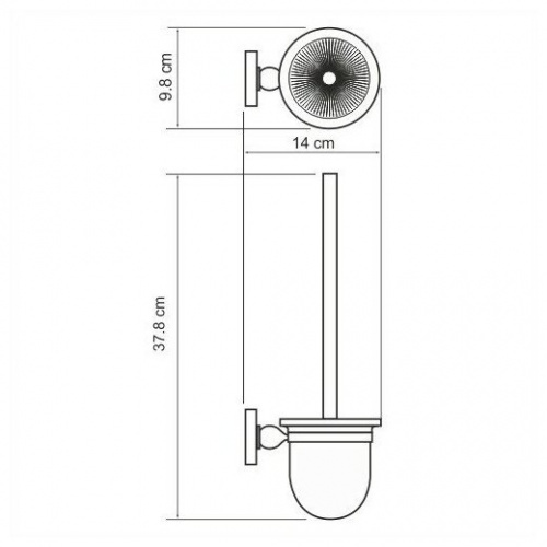 картинка Ёршик WasserKraft K-85027/K-69027/K-77027 от магазина Сантехстрой