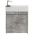 картинка Тумба под раковину Art&Max Family-400-1D-SO-CV подвесная Цемент от магазина Сантехстрой